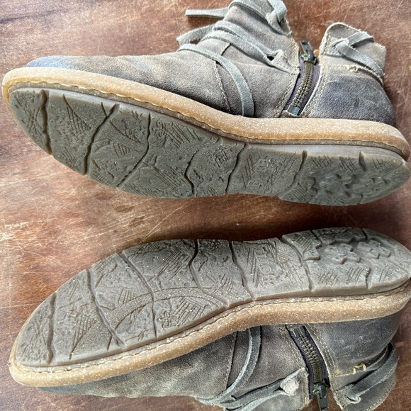 Born Gray Ankle Boots - Picture 4 of 5